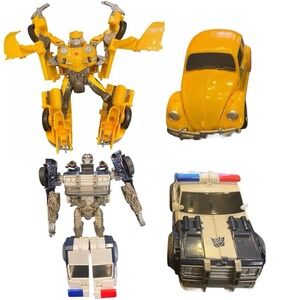Transformers Toys Bumblebee & Barricade Figures Nitro Sub Series Optimus Prime